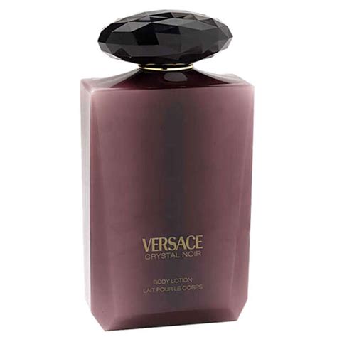 versace crystal noir body lotion 200 ml|versace perfume crystal noir price.